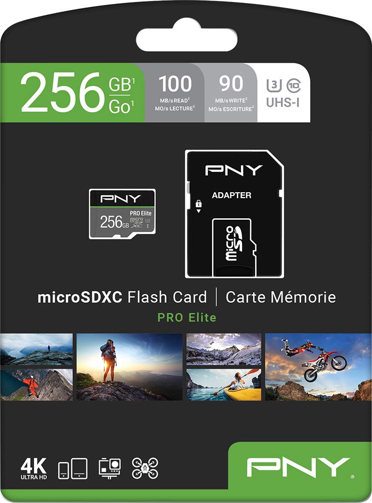 Amazon.com: PNY 256GB PRO Elite Class 10 U3 microSDXC Flash Amazon.com: PNY 256GB PRO Elite Class 10 U3 microSDXC Flash